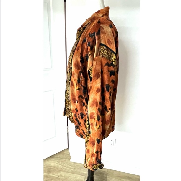 Bead-embellished animal print comfy jacket-⭐️on Fall 2024 fashion season catwalk - Picture 8 of 16